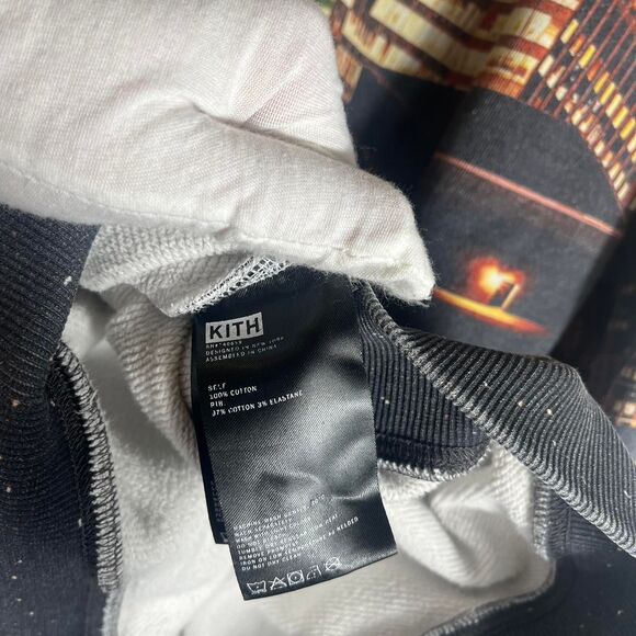 Kith Gotham Cotton Hoodie Beam size Medium - Picture 3 of 4